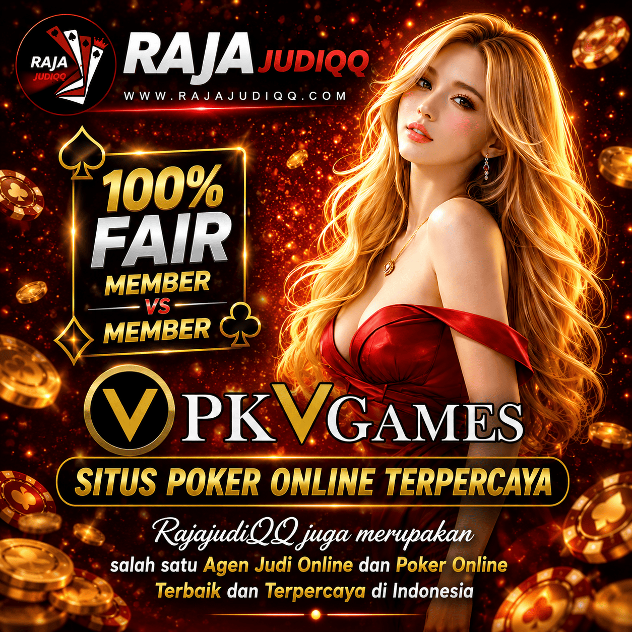 RAJAJUDIQQ : Situs BandarQQ, AduQQ, Domino Online PKV Games