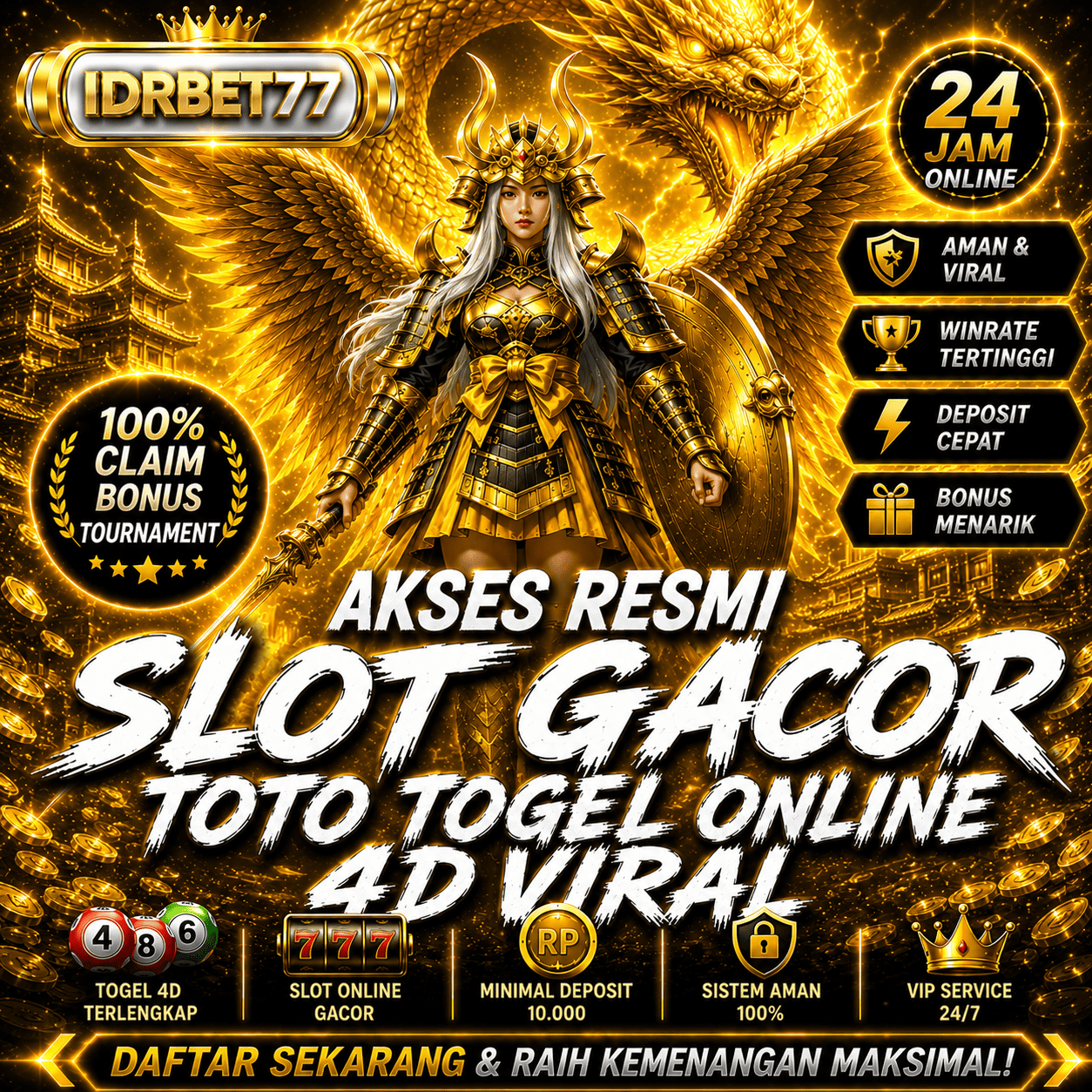 IDRBET77 : LINK GACOR RESMI SLOT777 DEPOSIT 5K GAMPANG MENANG